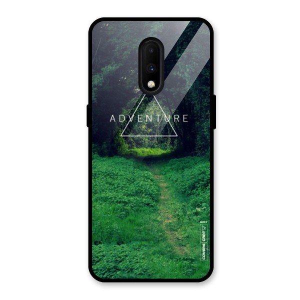 Adventure Take Glass Back Case for OnePlus 7