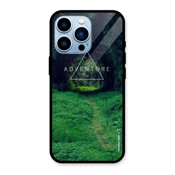 Adventure Take Glass Back Case for iPhone 13 Pro