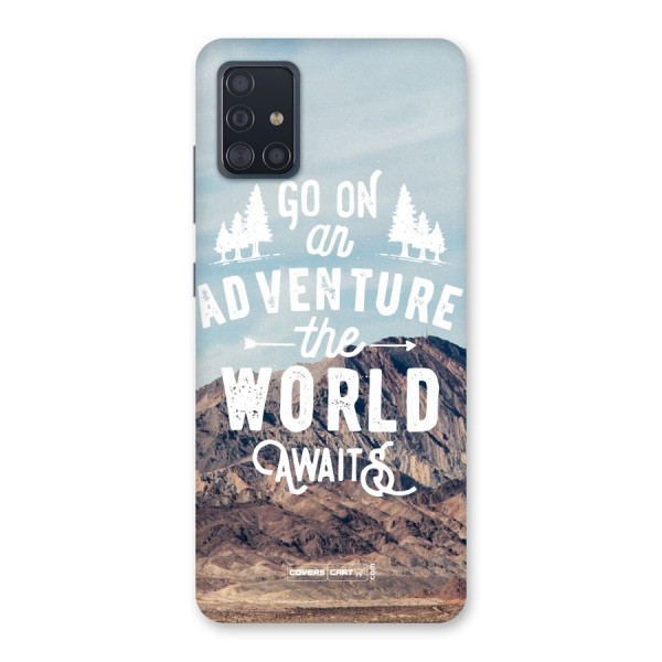 Adventure World Back Case for Galaxy A51