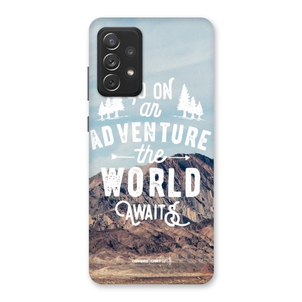 Adventure World Back Case for Galaxy A72