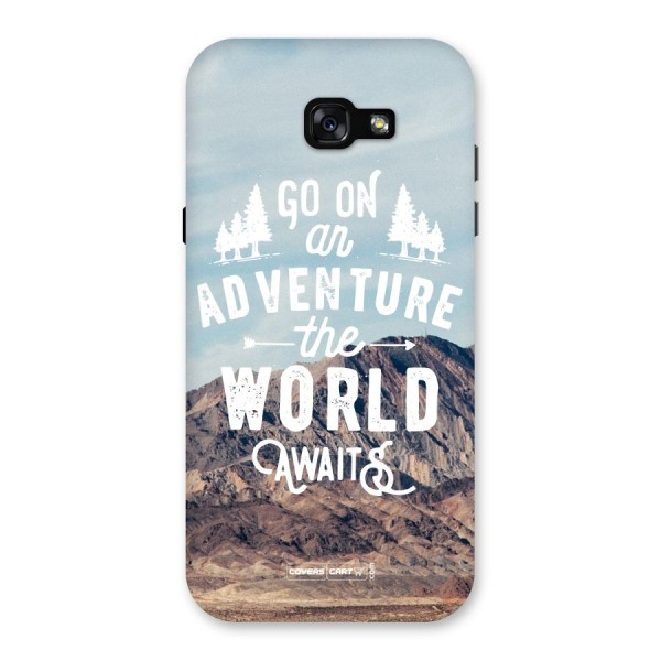 Adventure World Back Case for Galaxy A7 (2017)