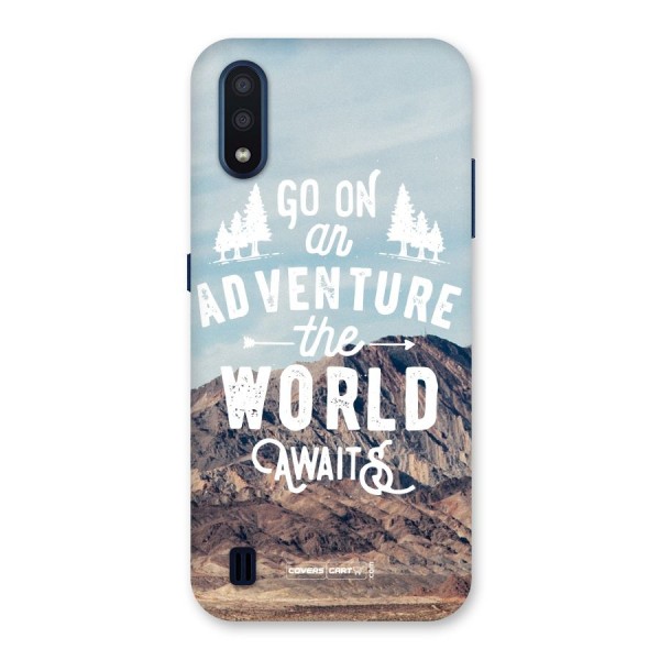Adventure World Back Case for Galaxy M01
