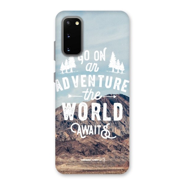 Adventure World Back Case for Galaxy S20