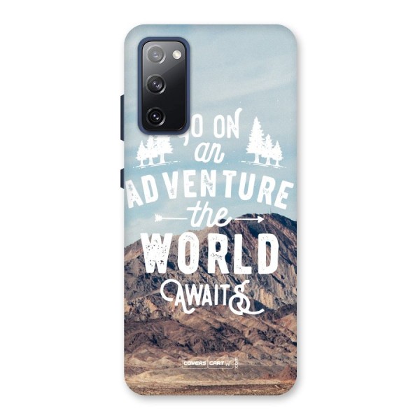 Adventure World Back Case for Galaxy S20 FE