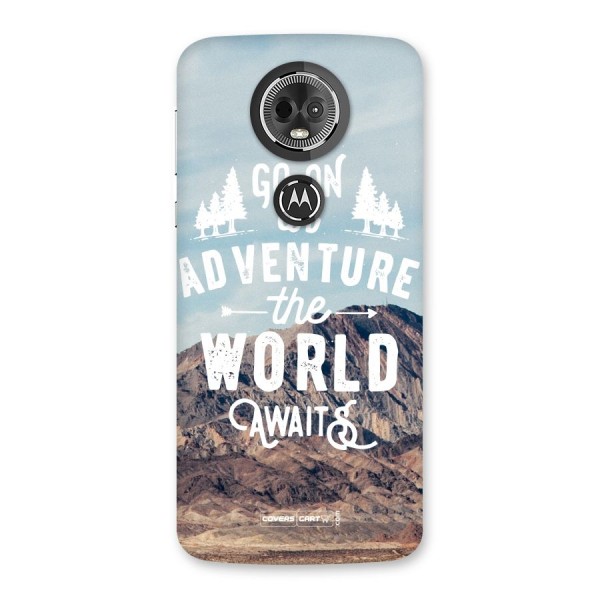 Adventure World Back Case for Moto E5 Plus
