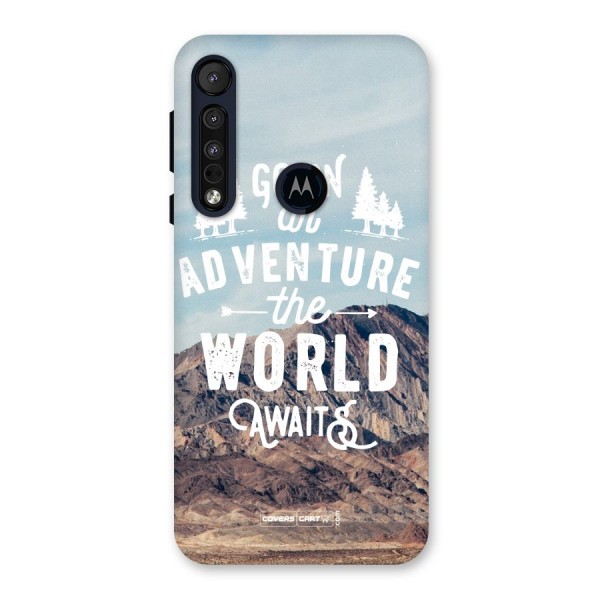 Adventure World Back Case for Motorola One Macro