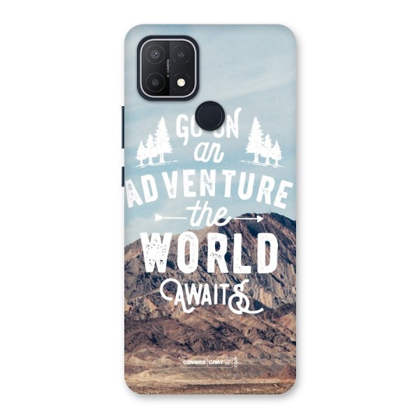 Adventure World Back Case for Oppo A15