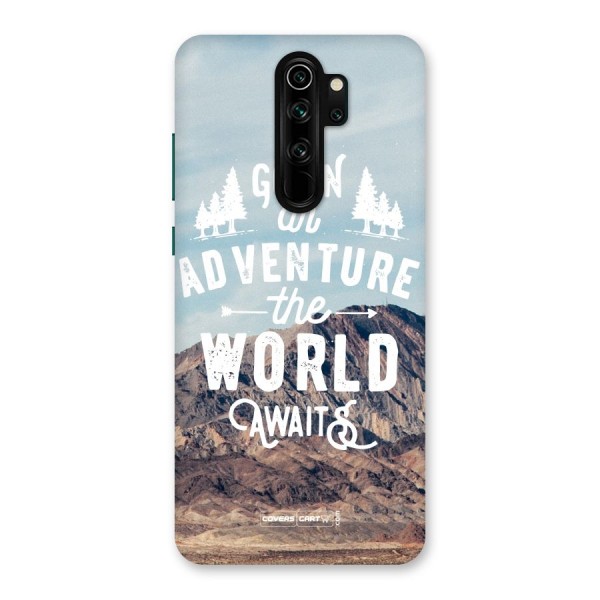 Adventure World Back Case for Redmi Note 8 Pro