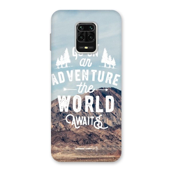 Adventure World Back Case for Redmi Note 9 Pro Max