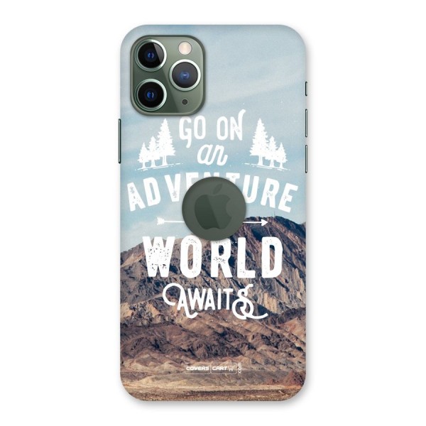 Adventure World Back Case for iPhone 11 Pro Logo  Cut