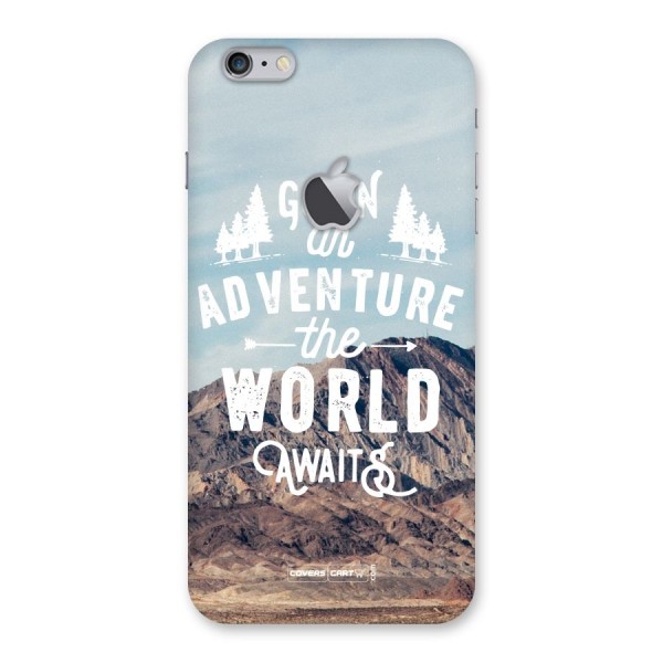 Adventure World Back Case for iPhone 6 Plus 6S Plus Logo Cut