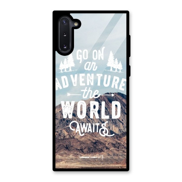 Adventure World Glass Back Case for Galaxy Note 10