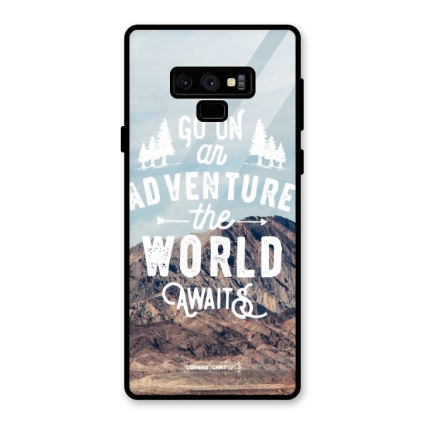 Adventure World Glass Back Case for Galaxy Note 9