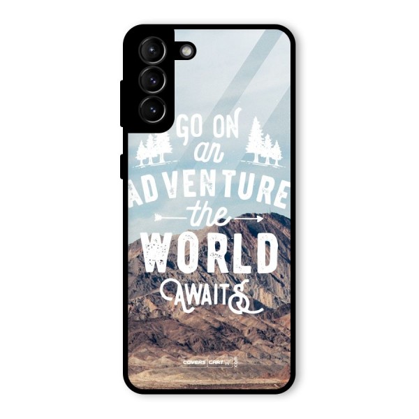 Adventure World Glass Back Case for Galaxy S21 Plus