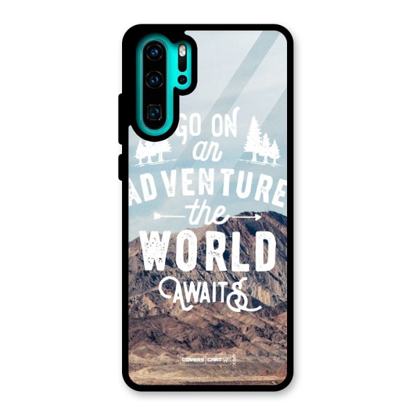 Adventure World Glass Back Case for Huawei P30 Pro