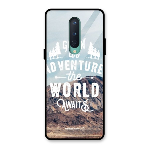 Adventure World Glass Back Case for OnePlus 8