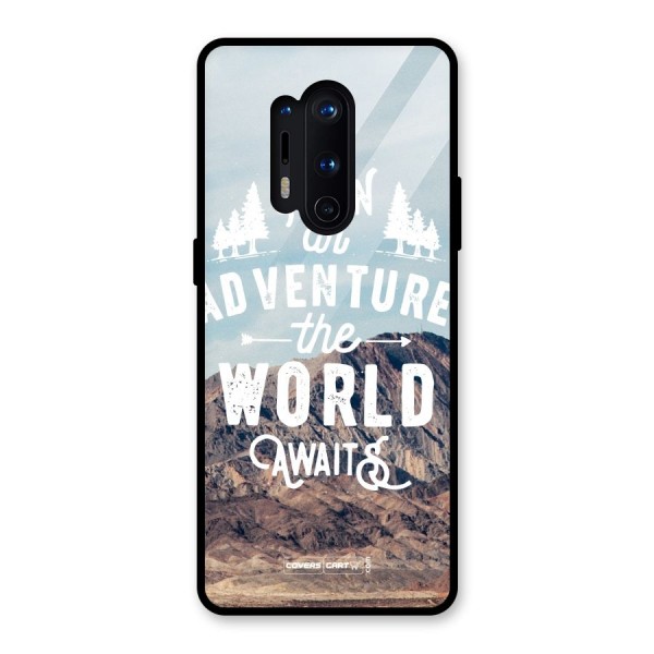 Adventure World Glass Back Case for OnePlus 8 Pro