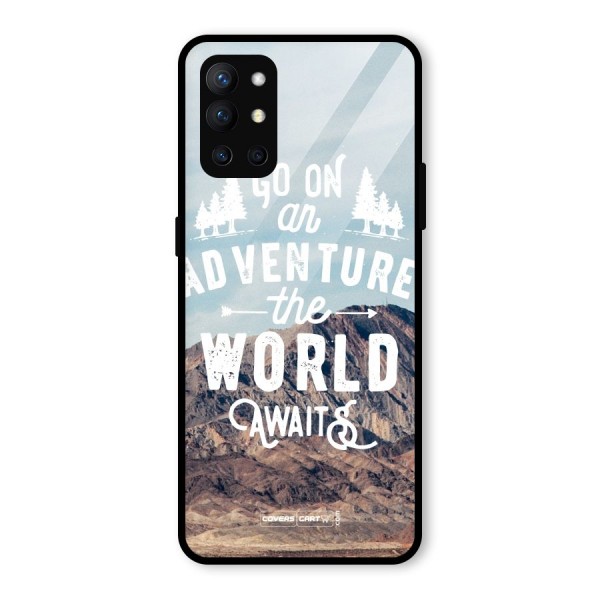 Adventure World Glass Back Case for OnePlus 9R