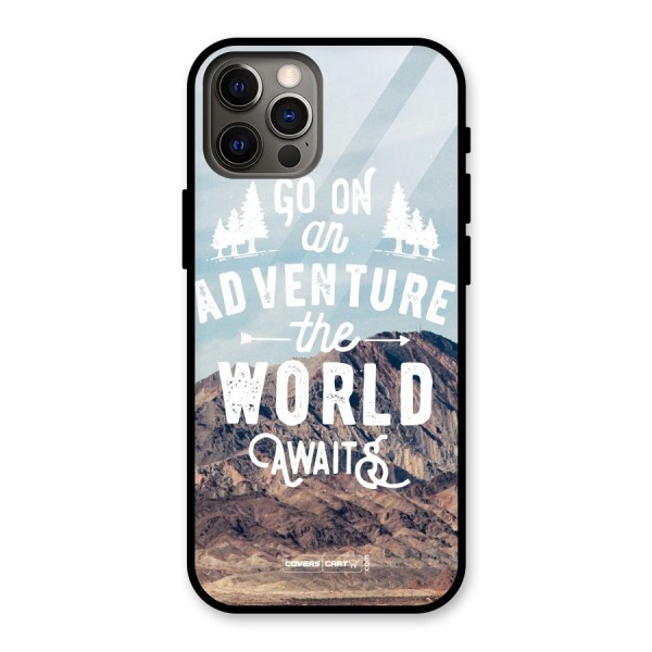 Adventure World Glass Back Case for iPhone 12 Pro