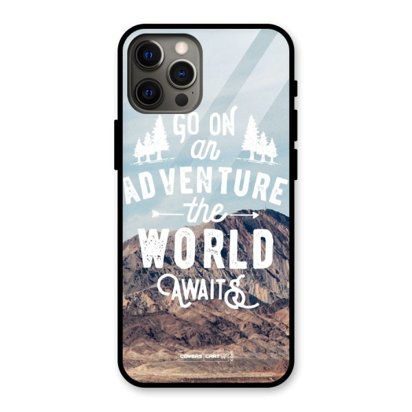 Adventure World Glass Back Case for iPhone 12 Pro Max