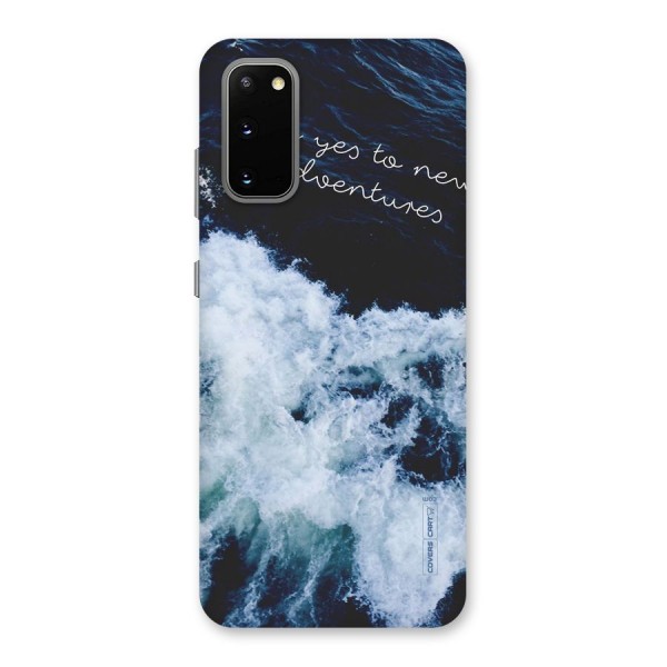 Adventures Back Case for Galaxy S20