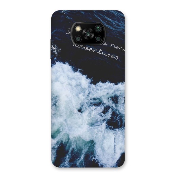 Adventures Back Case for Poco X3