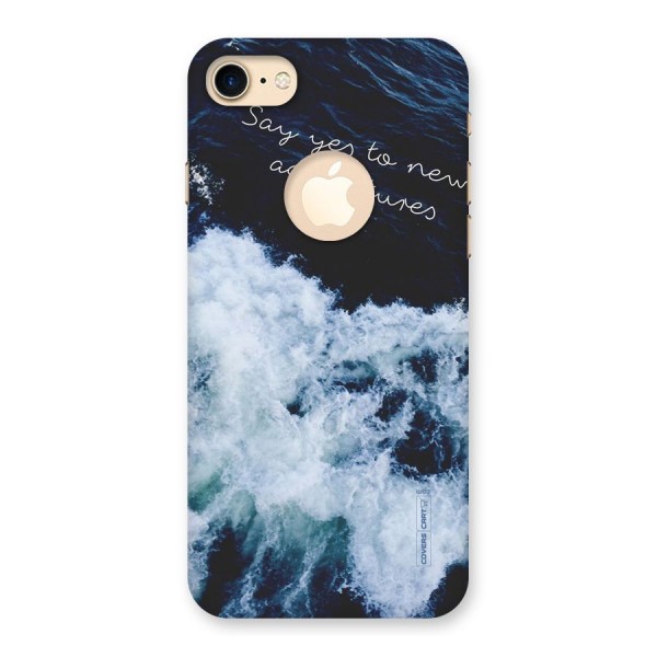 Adventures Back Case for iPhone 7 Logo Cut