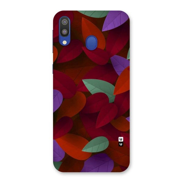 Aesthetic Colorful Leaves Back Case for Galaxy M20