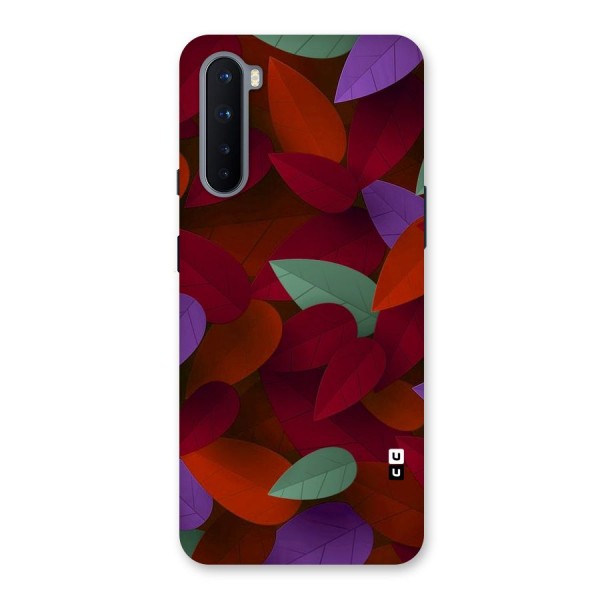 Aesthetic Colorful Leaves Back Case for OnePlus Nord