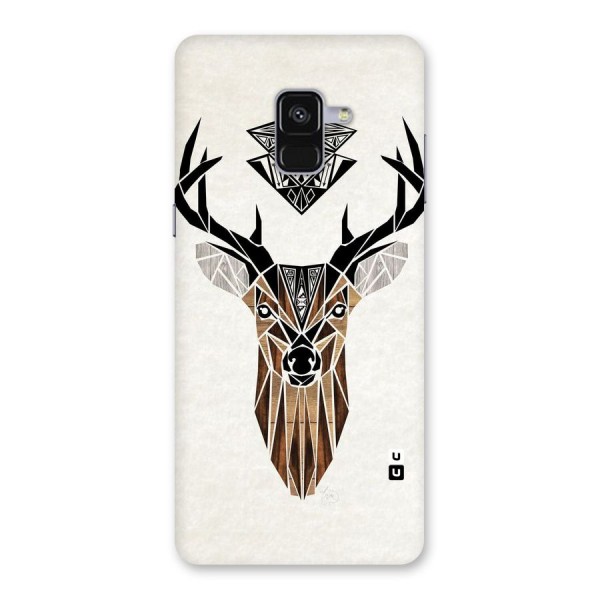 Aesthetic Deer Design Back Case for Galaxy A8 Plus
