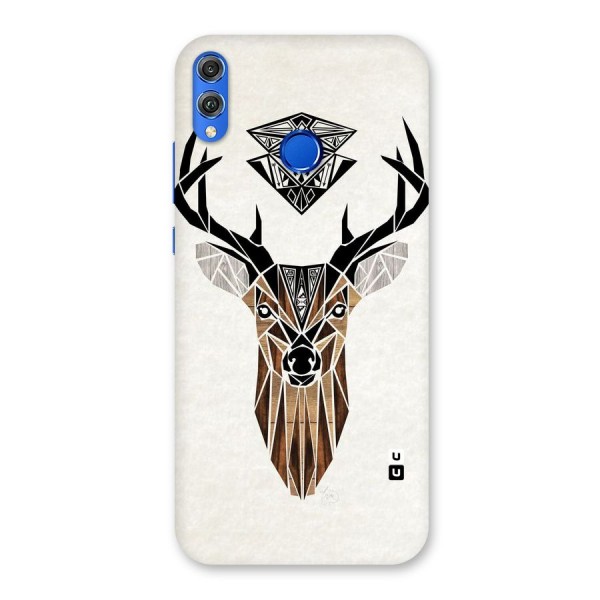 Aesthetic Deer Design Back Case for Honor 8X