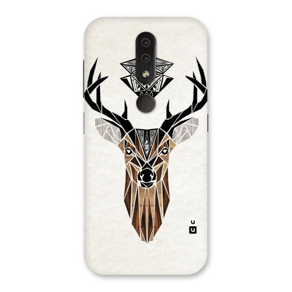 Aesthetic Deer Design Back Case for Nokia 4.2