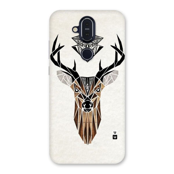 Aesthetic Deer Design Back Case for Nokia 8.1