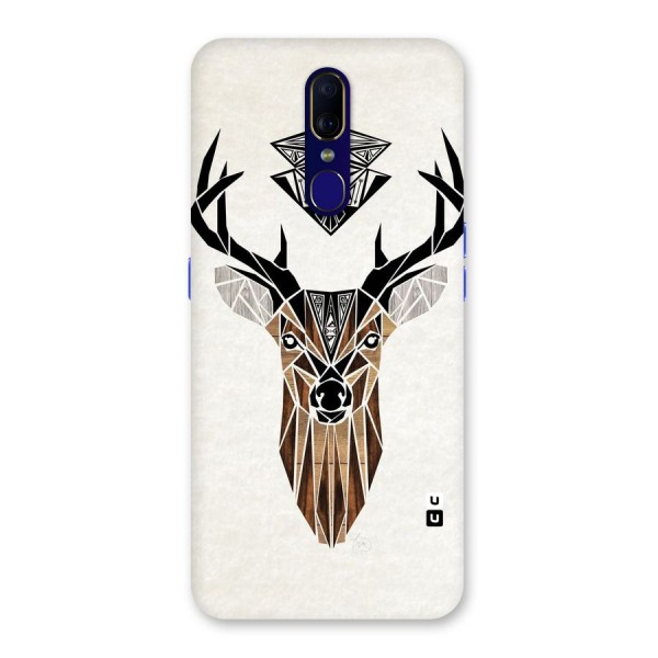 Aesthetic Deer Design Back Case for Oppo F11