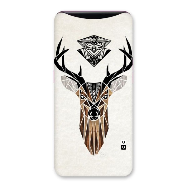 Aesthetic Deer Design Back Case for Oppo Find X