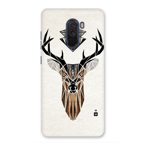 Aesthetic Deer Design Back Case for Poco F1