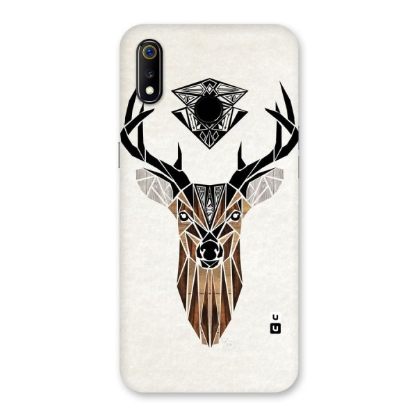 Aesthetic Deer Design Back Case for Realme 3