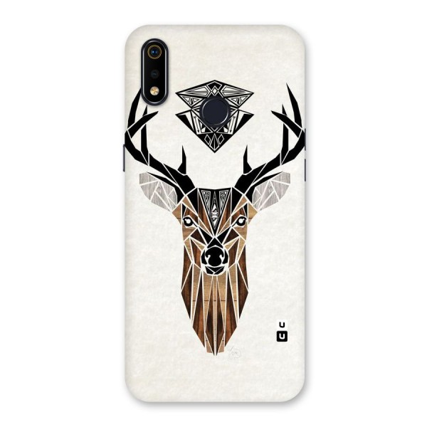 Aesthetic Deer Design Back Case for Realme 3i