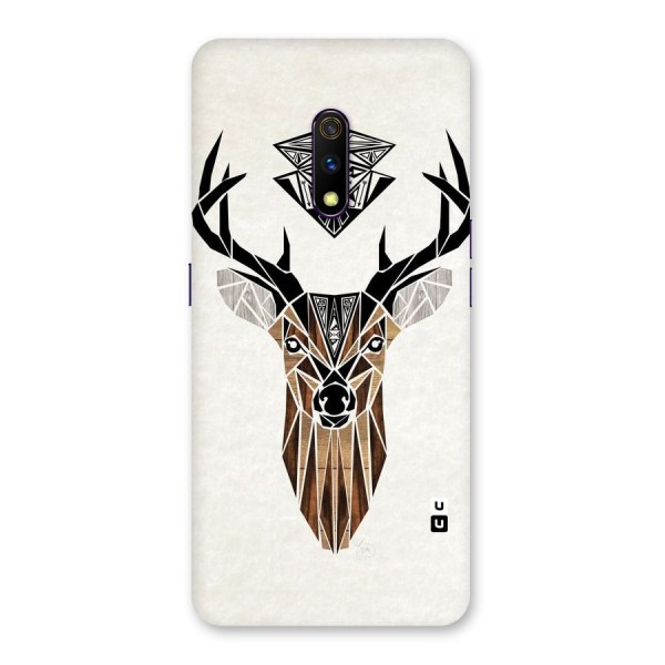 Aesthetic Deer Design Back Case for Realme X