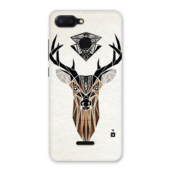 Aesthetic Deer Design Back Case for Redmi 6