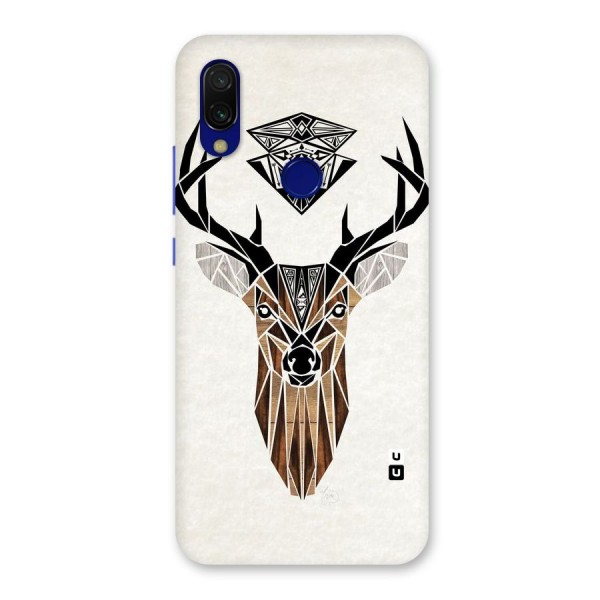 Aesthetic Deer Design Back Case for Redmi 7