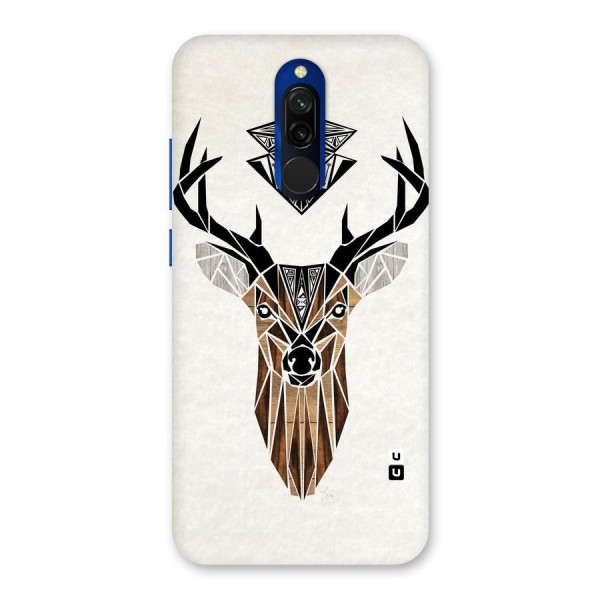 Aesthetic Deer Design Back Case for Redmi 8