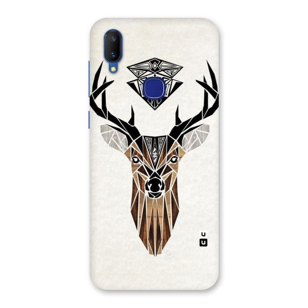 Aesthetic Deer Design Back Case for Vivo V11