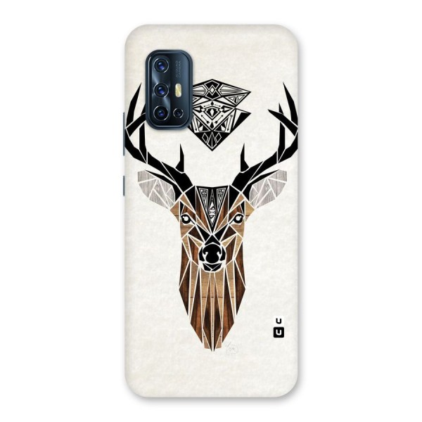 Aesthetic Deer Design Back Case for Vivo V17