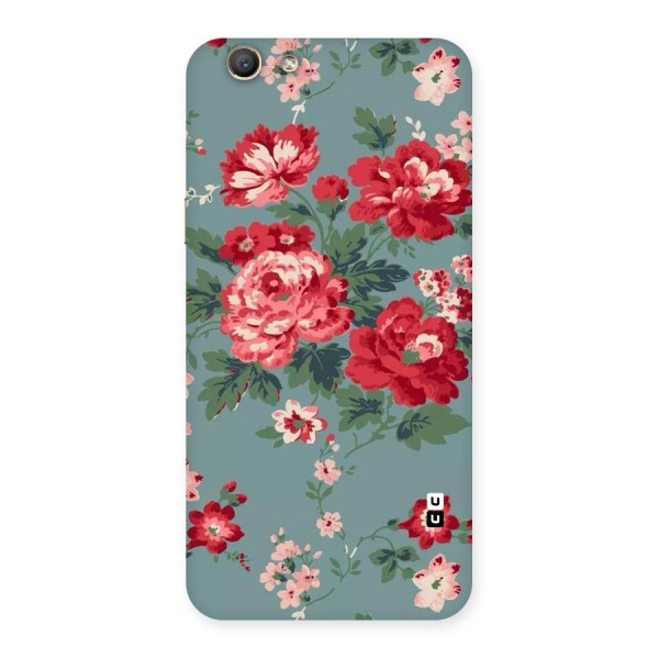 Aesthetic Floral Red Back Case for Oppo A59