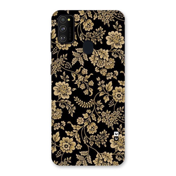Aesthetic Golden Design Back Case for Galaxy M21