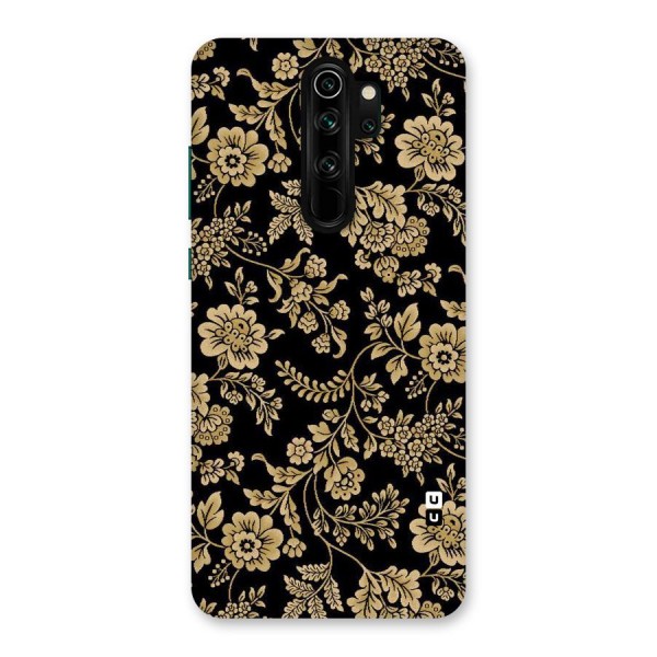 Aesthetic Golden Design Back Case for Redmi Note 8 Pro