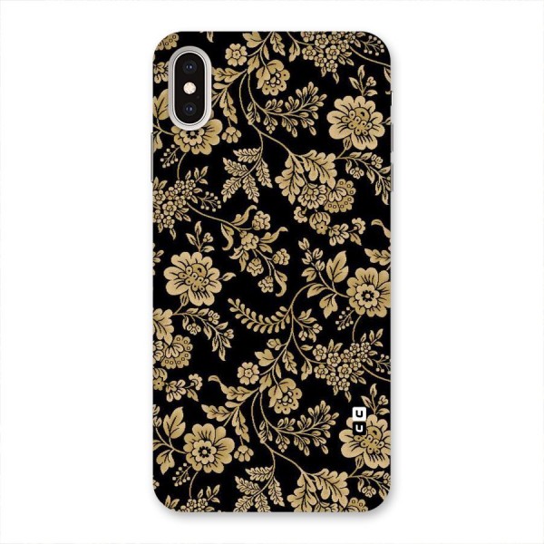 Aesthetic Golden Design Back Case for iPhone XS Max