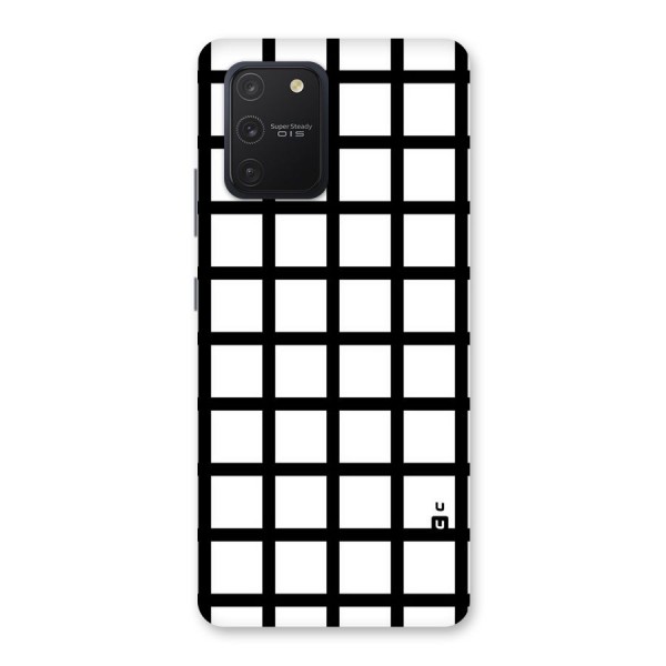 Aesthetic Grid Lines Back Case for Galaxy S10 Lite