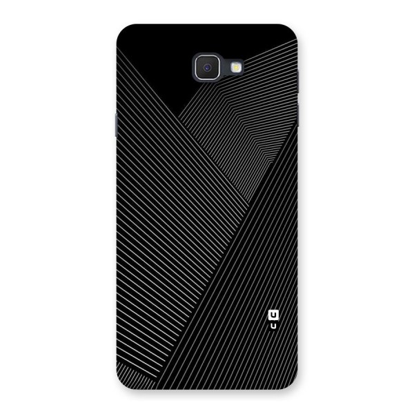 Aesthetic White Stripes Back Case for Galaxy On7 2016